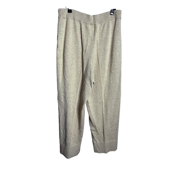 NEW Free People Solar Sweater Set Size Large Tan Sand Dollar Wide Leg Cardigan - Picture 13 of 14